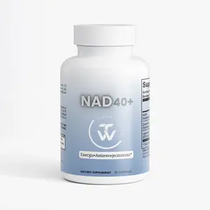 NAD+ Thania.wellness 500mg NAD+ Supplement with Quercetin & Resveratrol for Energy & Metabolic Health 60 Capsules