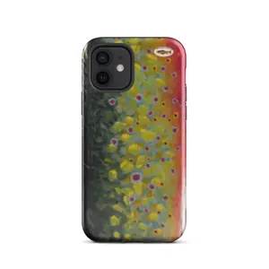 [Must-Have]Brook Trout IPhone Tough Case – Fly Fishing Art
