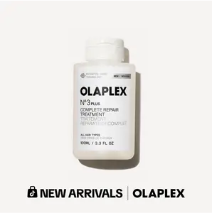 OLAPLEX N°.3PLUS Complete Repair Treatment - Hair Damage Repair Treatment for Immediately Stronger, Softer Hair - Vegan & Cruelty-Free Formula - 100ml