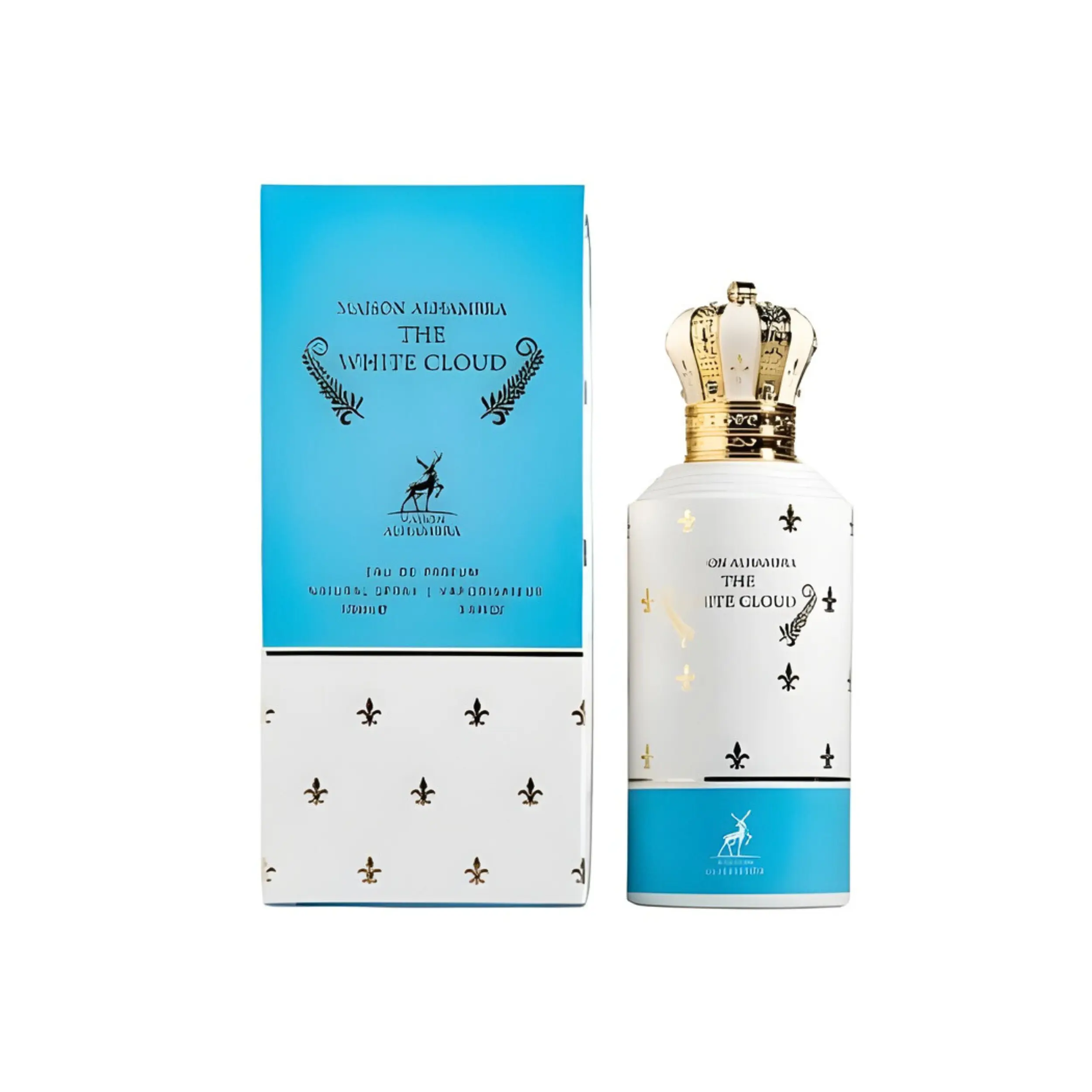 Maison Alhambra The White Cloud Eau de Parfum Spray, Soothing Gourmand Vanilla Scent, Calming Unisex Fragrance, 3.4 fl oz (100ml), Calming Soothing Fragrance, Edp Fragranced Perfume