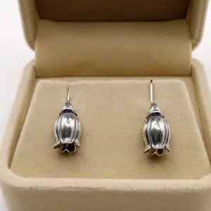 Flower Antique Design Earrings - Elegant and Stylish