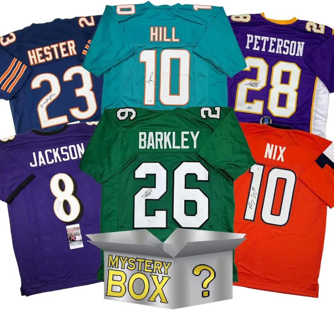 0203 Jersey break No gambling  PYT Single Jersey Sports Collectibles Mystery Break Box - Pick Your Team Option, Live Break Event, 1 Autographed or Non-Auto Jersey ($125+ Retail Value)
