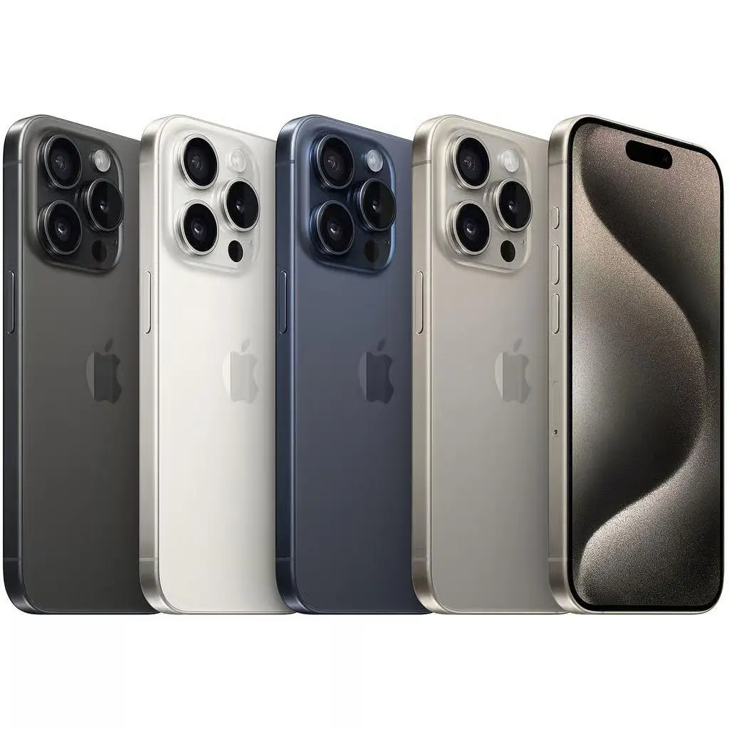 Refurbished Good Apple iPhone 15 Pro Unlocked A2848 All Colors With 1 Year Warranty Scratch and Dent