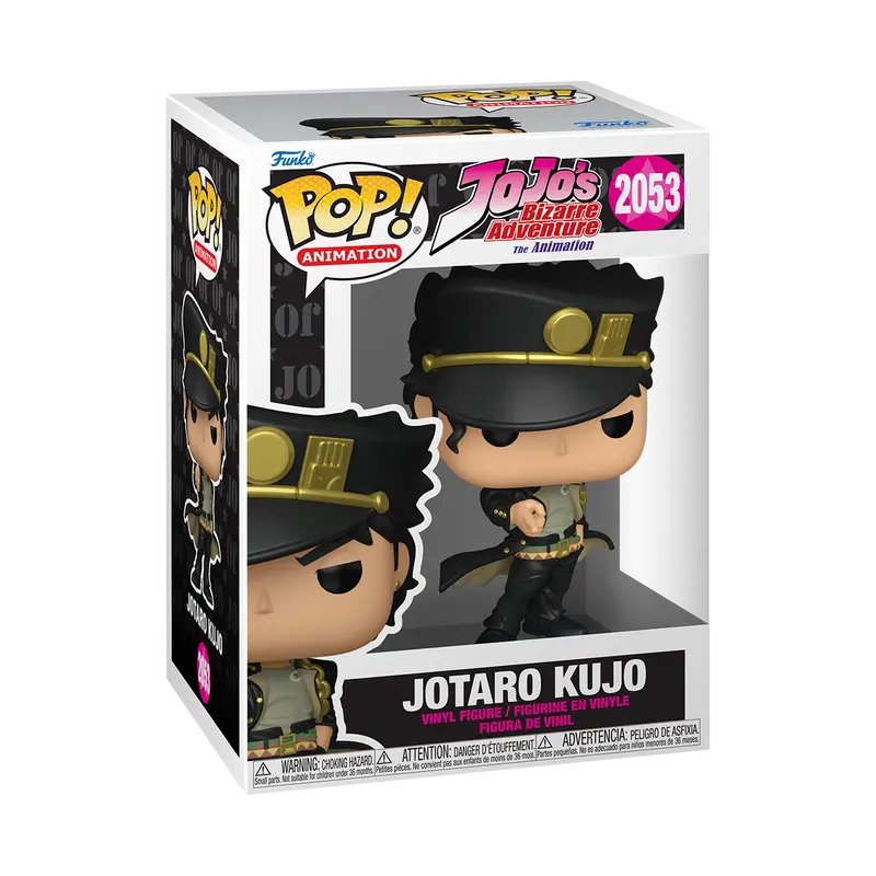 Funko Pop! JoJo's Bizarre Adventure - Jotaro Kujo #2053 Collectible Pop Vinyl Figure