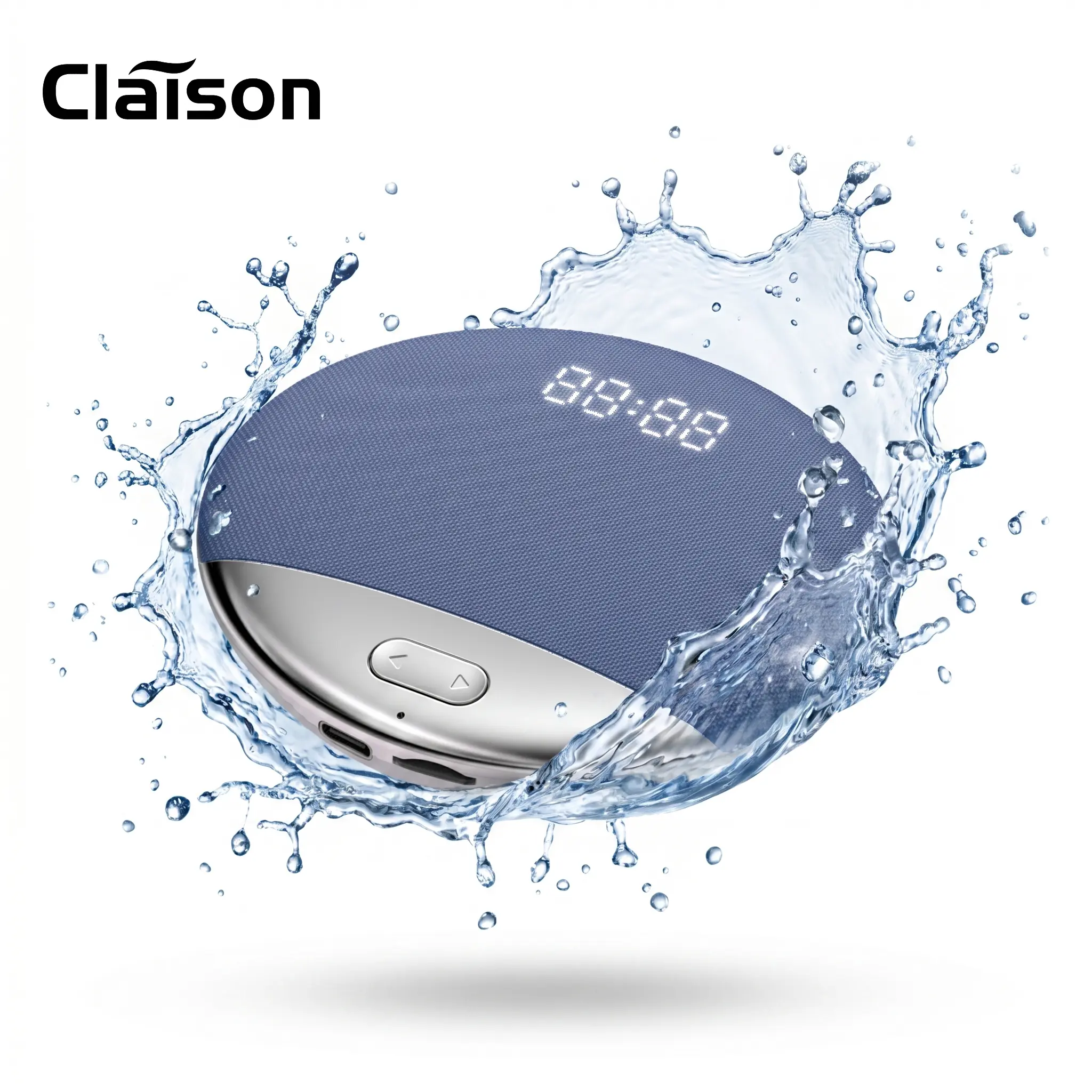 Under-Pillow Wireless Bluetooth Speaker - 1cm Slim Ultra-Thin Compact Rechargeable Portable Speaker, 3D Surround Stereo Sound, Built-In White Noise & Sleep Timer, Side Sleeper Sleep Aid, iOS & Android Compatible, Charging Feature, Holiday/Birthday Gift