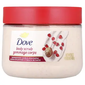 Dove Body Scrub, Pomegranate Seeds & Shea Butter, 15 oz (425 g)