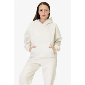 MWF1049 - 10 oz. Mid-weight Poly Cotton Fleece Wide Hoodie