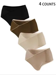 Maternity Solid Color Thong, Soft Comfy Breathable Thong for Prenatal Pregnancy & Postpartum, Maternity Underwear for All Seasons, Maternity Panty