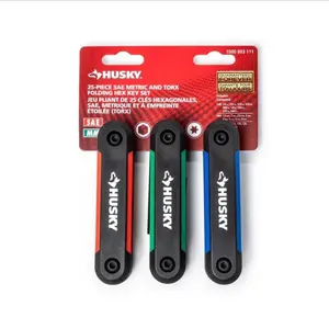 3-Piece SAE, Metric, and Torx Socket Set for Automotive Repair and DIY Projects