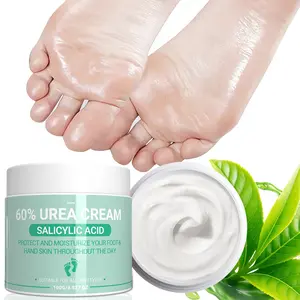 60% Urea Cream, Moisturizing Nourishing Hydrating Exfoliating Foot Care Cream for Soothing Dry Skin, Smoothing Foot Care Product for Daily Use, Moisturizer, Exfoliant