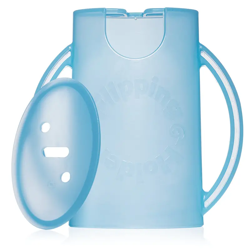 Flipping Holder DELUXE w/ LID (Blue)