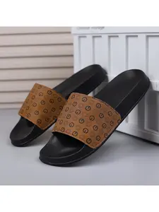 Luxury Floral Sandals, Classic Sandals, men and women Anti-Slip Durable Flip Flops, Versatile Indoor Outdoor Slippers, Comfortable Casual Footwear for Men and Women