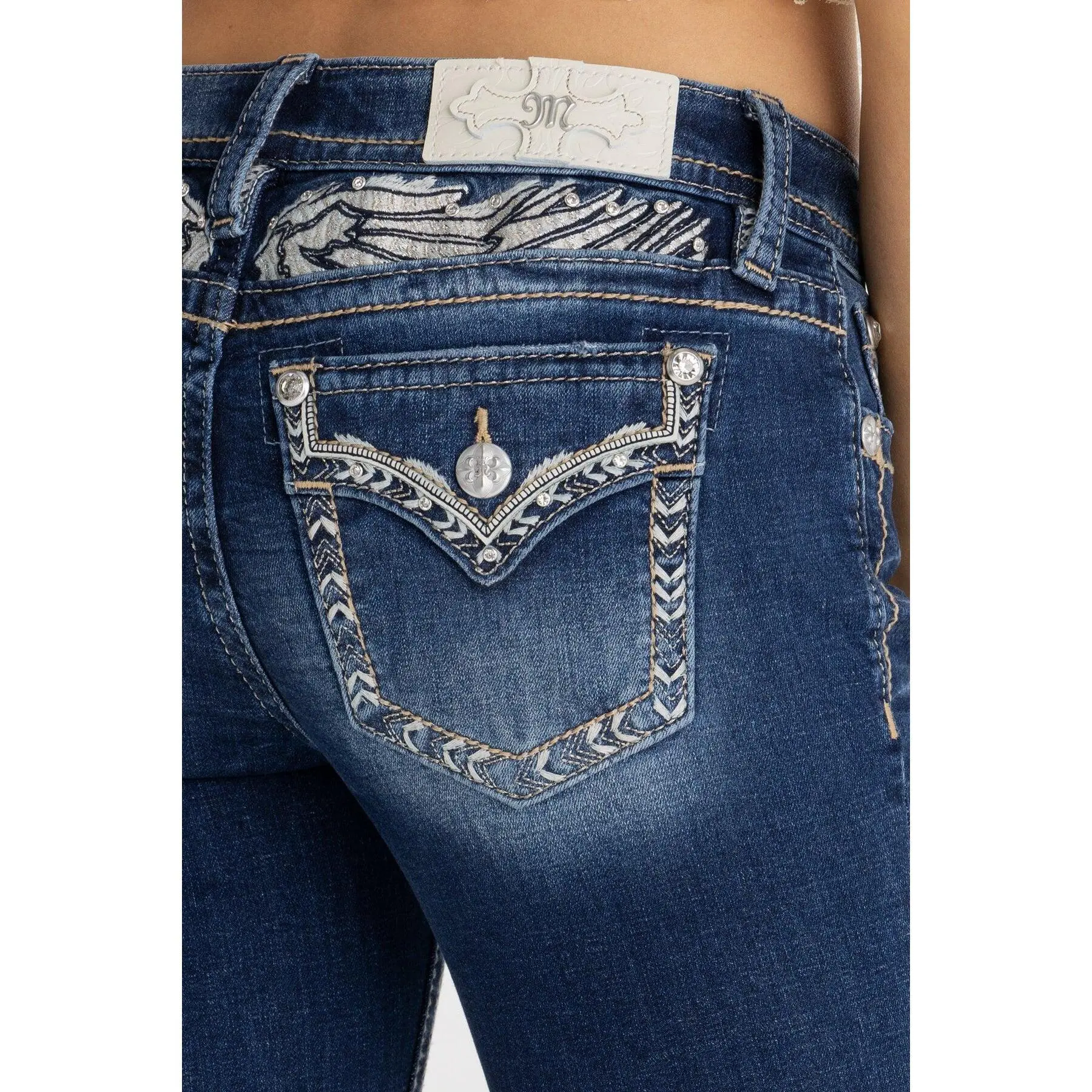 Erella Border Bootcut Jeans