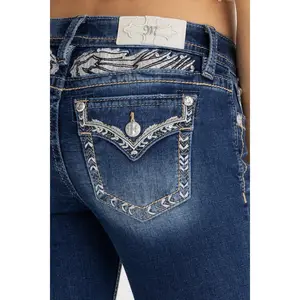 Erella Border Bootcut Jeans