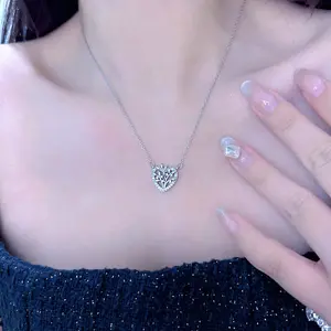 Zircon Heart Tree of Life Necklace – Personalized Women's Dainty Pendant for Daily Wear, Parties, Birthday & Anniversary Gift