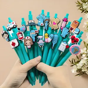 Nurse Doctor Gel Pen Medical Record Pen Writing Pen, 6/12 Pack Mixed Colors Random Styles, Perfect Gift for Nurses, Medical Assistants, Students