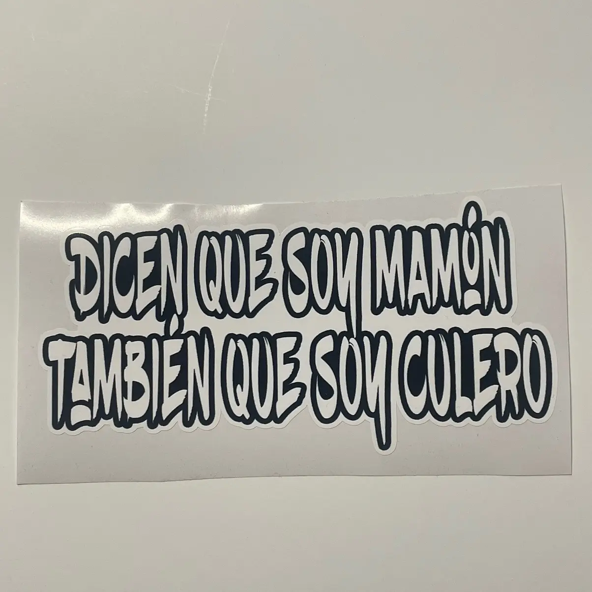 Cool guy car decal