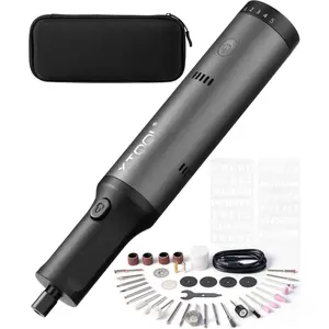 Engraving Pen, 42-in-1 Tool Kit, Cordless Engraver and Rotary Tool Kit for Metal  Glass Plastic, Large Capacity Engraving tool, Craft Multi-function Glass Etching Kit, Mini Sander