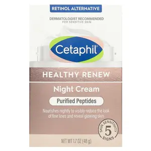 Cetaphil Healthy Renew, Night Cream, Fragrance Free, 1.7 oz (48 g)