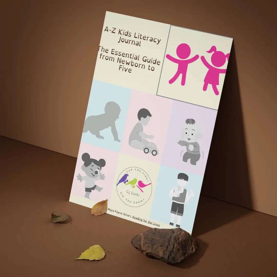 CJ Corki A-Z Literacy Journal The Essential Guide from Newborn to Five for Kids Development