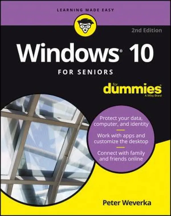 USED-Windows 10 For Seniors For Dummies by Peter Weverka (Paperback)