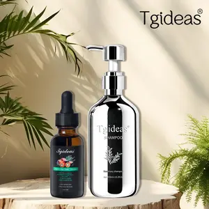 Tgideas Ultimate Hair Care Kit Batana Oil with Jojoba & Argan Oil + Rosemary Hydrolyzed Keratin Shampoo - Nourishes, Repairs - Volumizes for Healthy