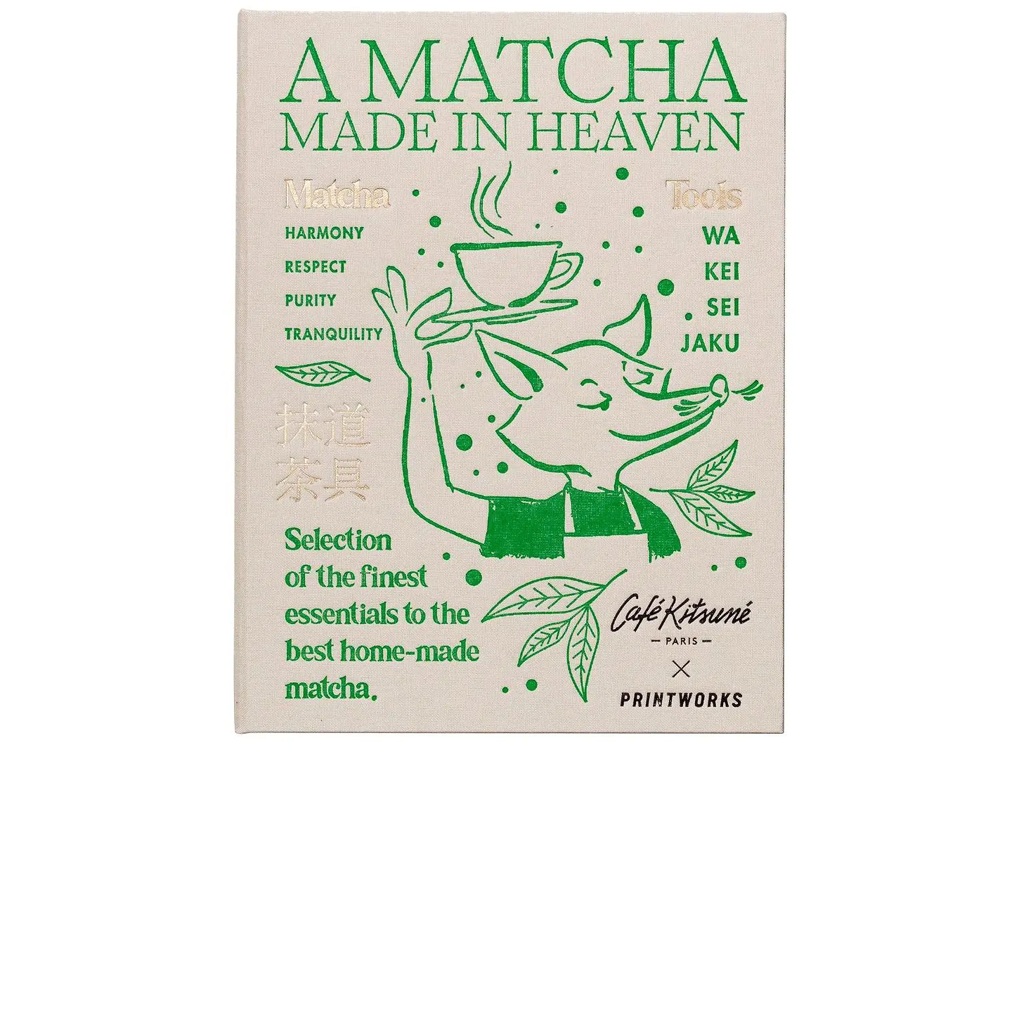 Printworks Matcha Tools Cafe Kitsune X Printworks
