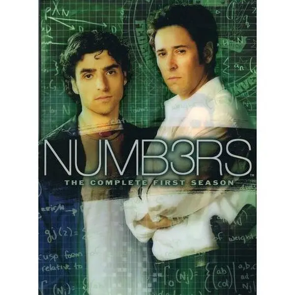 Numbers: The Complete 1st Season DVD - Widescreen, Sensormatic, Don Eppes, FBI Agent, English, No Age Restriction, TV Crime Series, Paramount