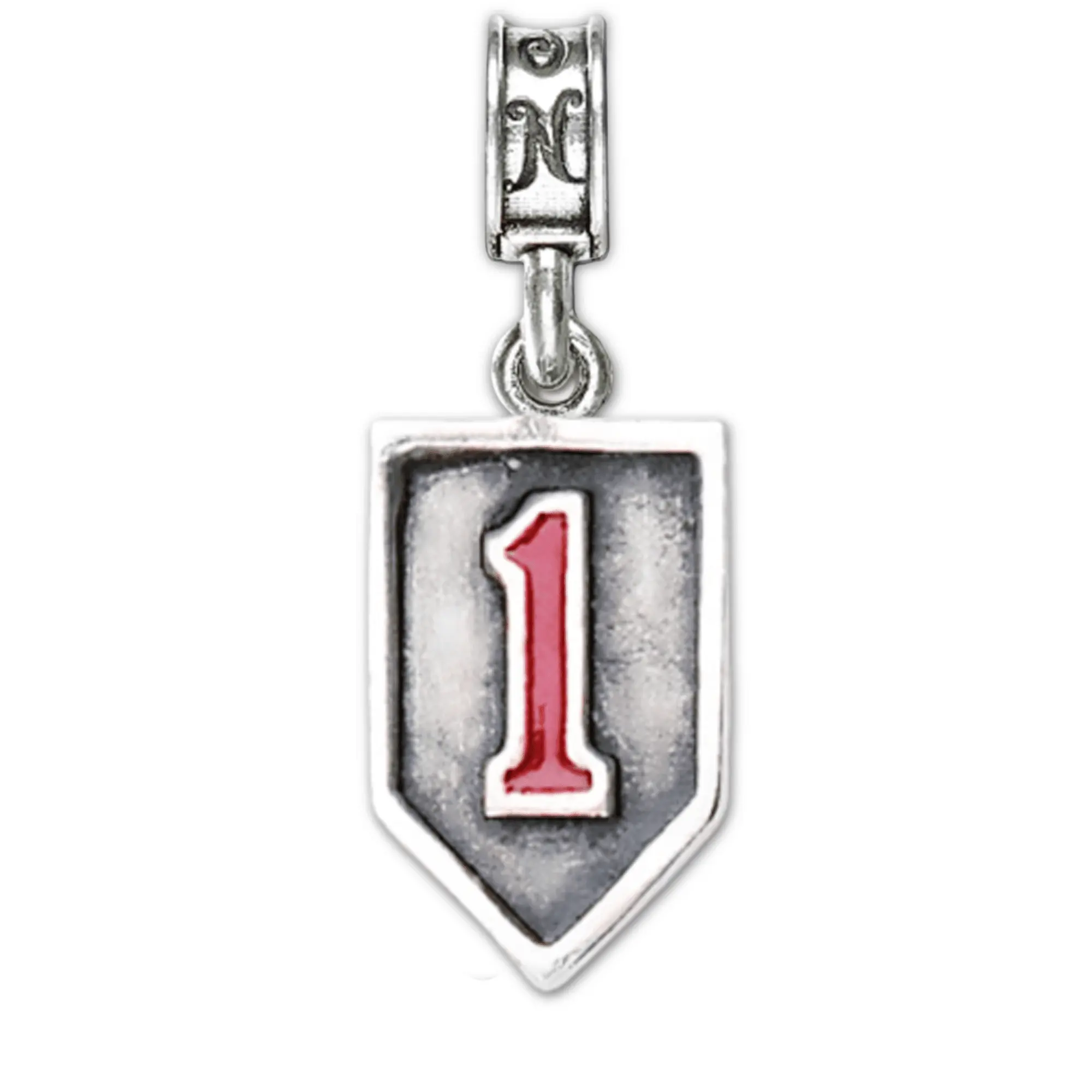 Big Red One Insignia Charm for Women's Fashion Accessories