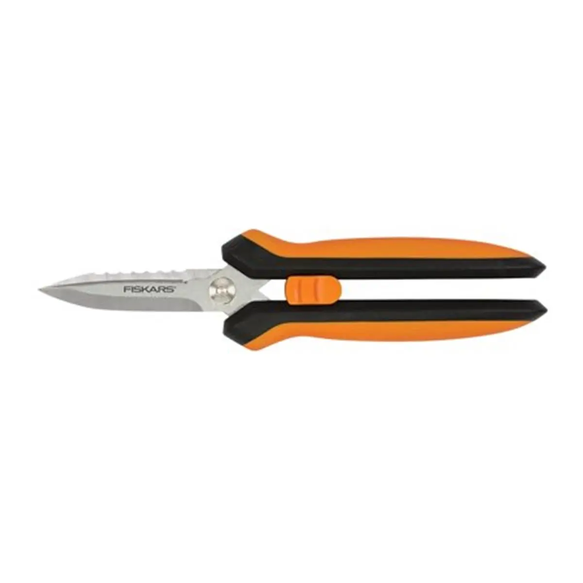 SHARP Stainless Steel Snip Shears (Model 251665) - Multi-Purpose Kitchen Scissors with Precision Edge Blade, Rust-Resistant Build, Non-Slip Softgrip Handle, Ideal for Cutting Wire, Garden Tasks