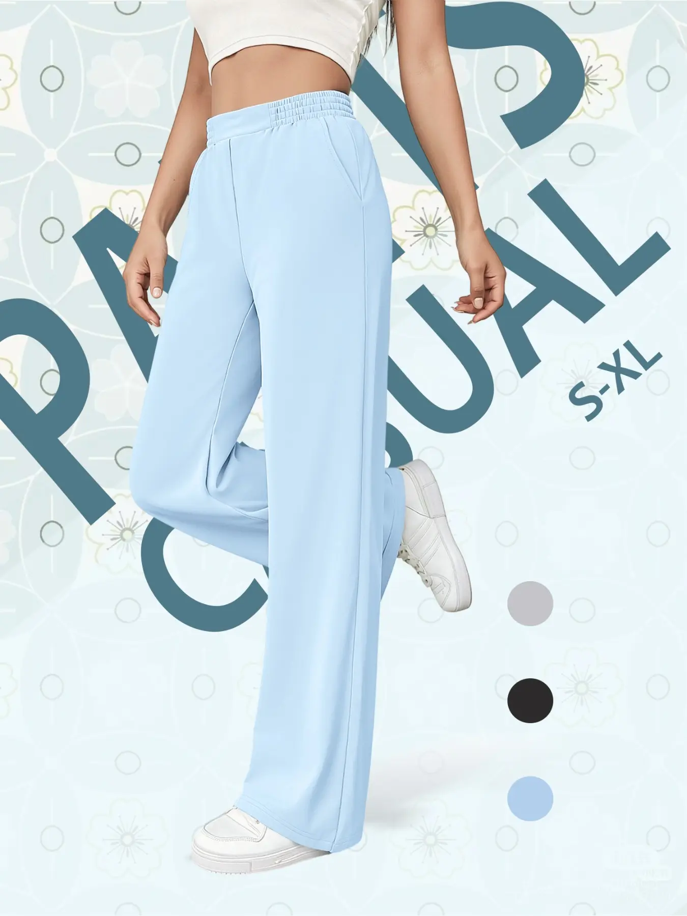 High-Waisted Waist Cinching Micro Flare Dance Pants, Elastic Slimming Butt Lifting Design, Body Training Sports Fitness Versatile Skinny Long Pants