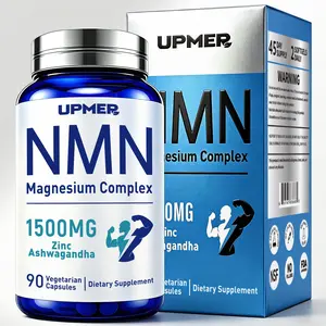 NMN Complex Dietary Supplement with CoQ10, Resveratrol, Maca Root & Ashwagandha Extract 90 Capsules