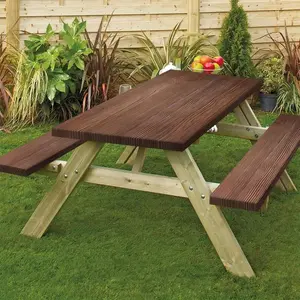 3pcs Polyester Outdoor Table and Chair Set with Convenient Table Covers Perfect for Patio Home Decor Ideal for Park Picnics and BBQs Versatile for Multiple Scenarios Including Gardens Campgrounds and Family Gatherings Enhancing Your Outd