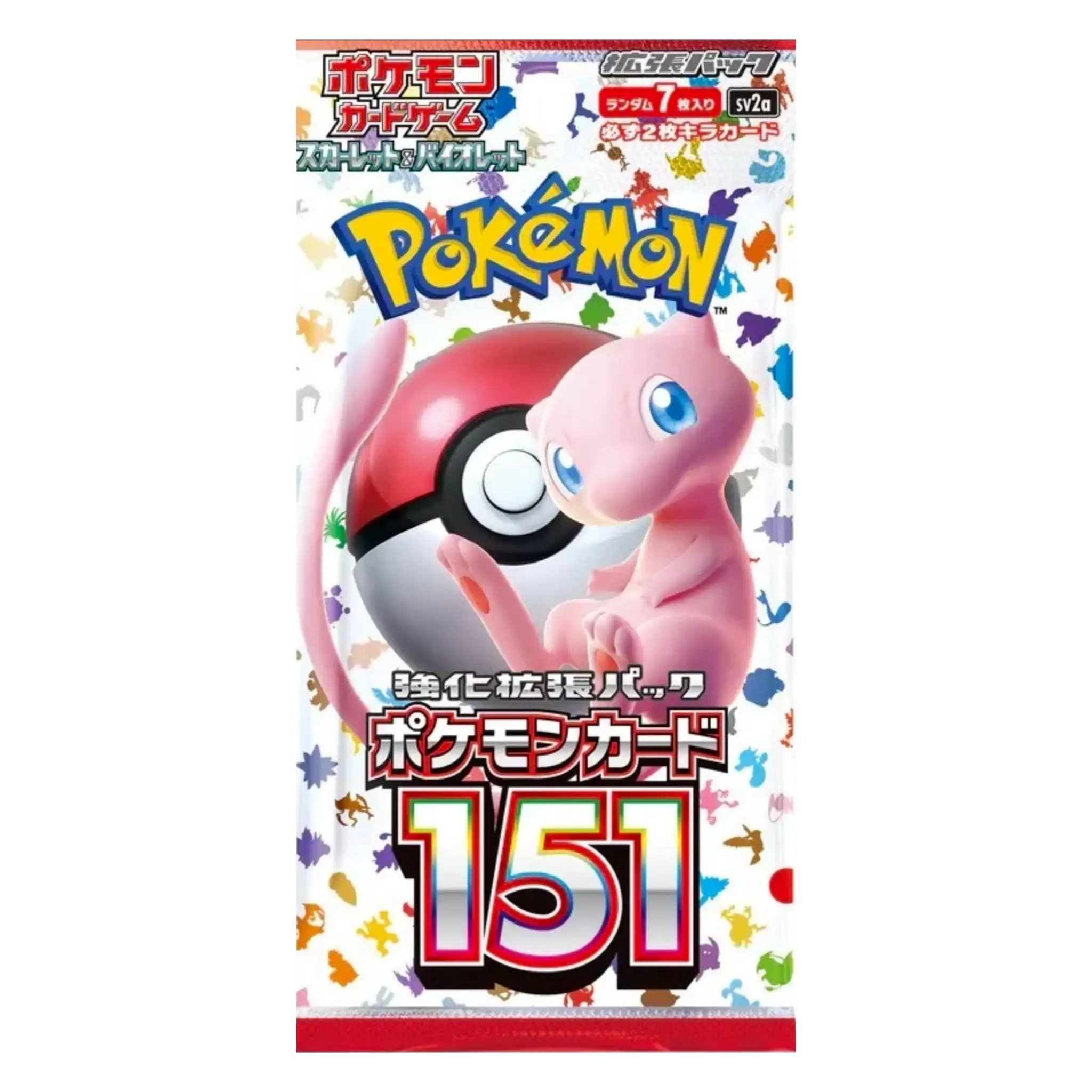 Pokemon TCG: Scarlet & Violet-151 Booster Pack JAPANESE [7 cards]