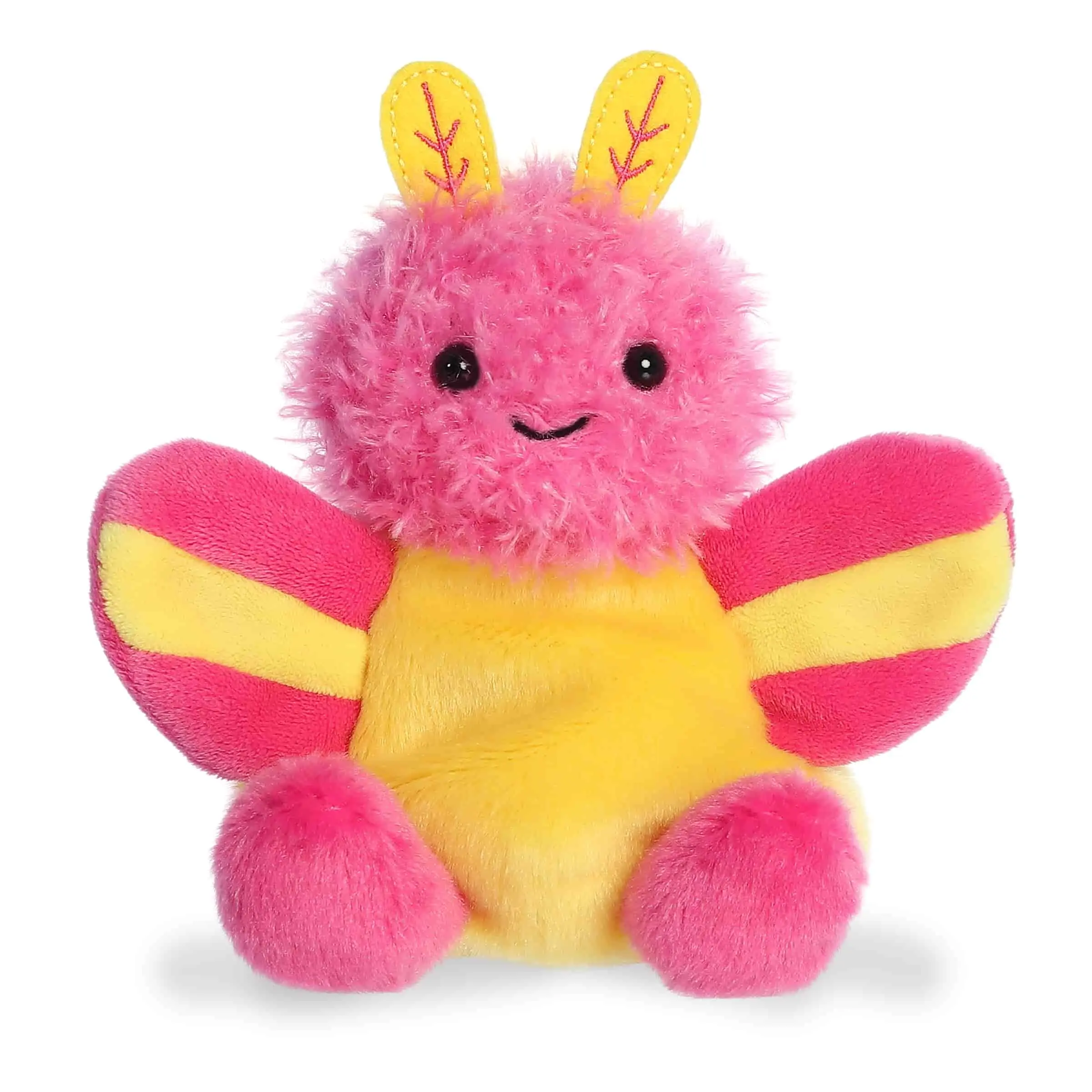 Palm Pals Adorable Astrid Rosy Maple Moth 5 inch Pink Mini Soft Plush Collectable Stuffed Animal