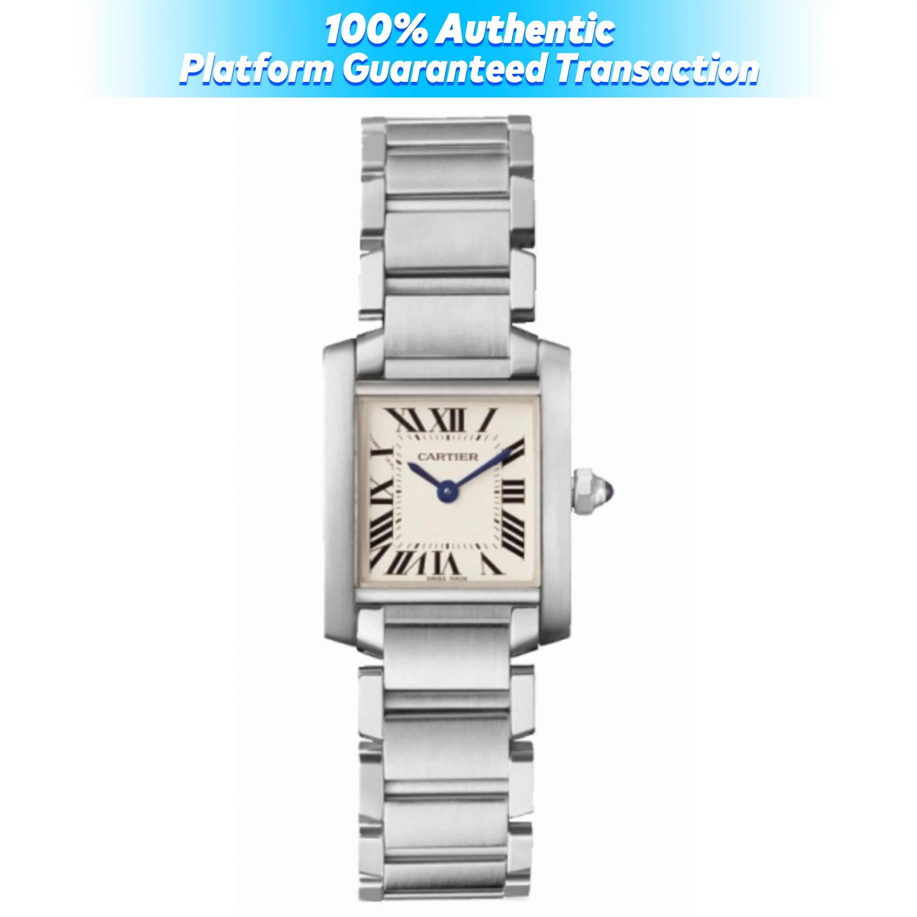 Cartier Tank Française Small Model Quartz Watch 25×20mm  Reference： W51008Q3/3957