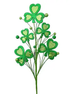 Clover Spray x5 H28 | Faux Clover Greenery Spray for Wreaths & Arrangements