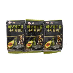 KWANGCHEONKIM Seasoned Seaweed Avocado Flavor 0.42 oz