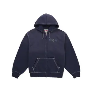 Supreme True Religion Zip Up Hooded Sweatshirt (FW25) Navy