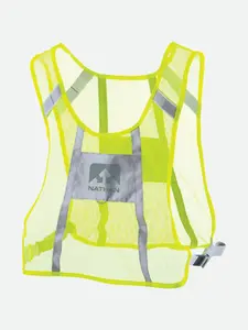 NATHAN Nightfall Vest - 360-Degree Reflectivity 150-Foot Visibility Breathable Mesh Safety Vest for Morning & Nighttime Activities