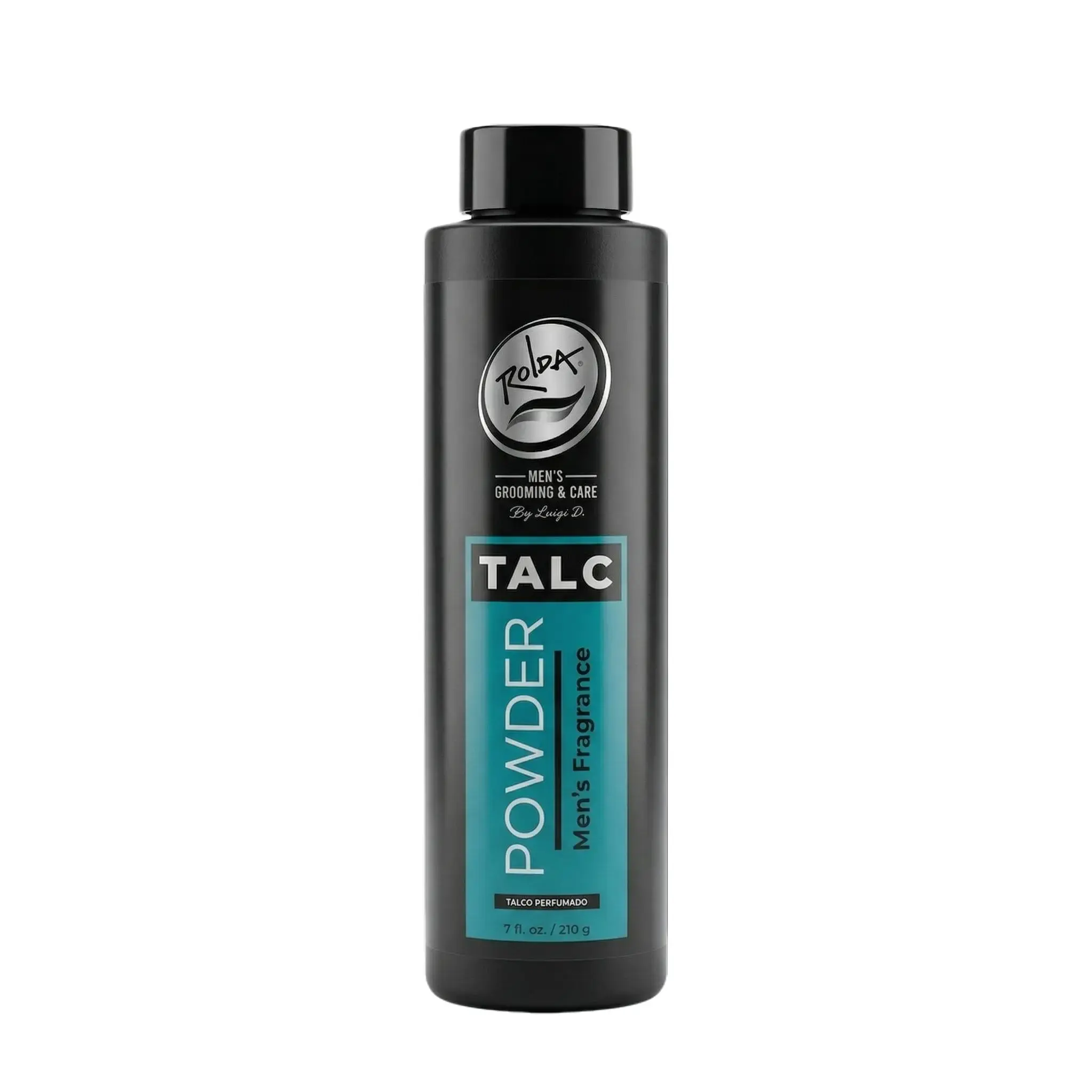 Rolda Men's Barber Talc Powder - Smooth & Fragrant Body Care for Daily Use - Paraben-Free & Cruelty-Free - Clubman Talc Powder