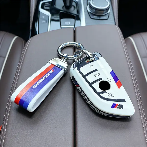 Key Case & Keychain for BMW 325, 330, 530, X1, X3, X5, X7 — Blade-Style Design, Durable Protection, Stylish & Practical tiktokshopspringglowup