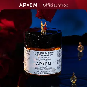 [Daily] APoEM Renew Capsules (60 CT) – Anti-Aging Oil-Based Skincare Serum with Rosehip Oil, Musk Rose, & Damask Rose | Enhances Skin Elasticity, Reduces Wrinkles, Nourishes & Moisturizes