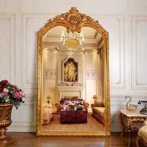 Luxurious Full-Length Gold Mirror – 55" W x 3" D x 98" H