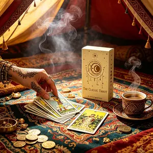Tarot Card Guide Book with Rider-Waite Deck Interpretations, Step-By-Step Reading Instructions, Spiritual Growth, Perfect Gift for All Levels