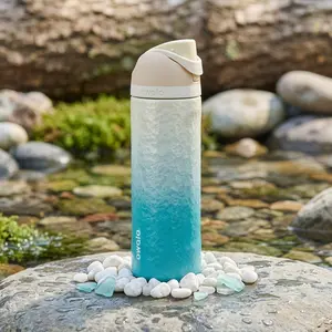 Limited Edition Bohemian Owala Rolling In Birthday Bash FreeSip Water Bottle - 24oz/32oz Stainless Steel Insulated Leak-Proof Drinkware Travel Tumbler Gift