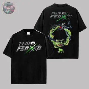 Feid Ferxxo Shirt V7 Size S-5XL - FEID vs FERXXO: Falxo Tour 2026 High-Quality Shirt Heavy Cotton Unisex T-Shirt, Graphic Reggaetón, Latin Pop Feid Ferxxo Fan Merch Gift For Music Lover