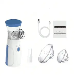 1PCS Portable Smart Humidifier with Auto-Cleaning & Dual Modes, Rechargeable Handheld Humidifier for Respiratory Care at Home/Travel, Adult & Kid-Friendly Design (No Include Battery)