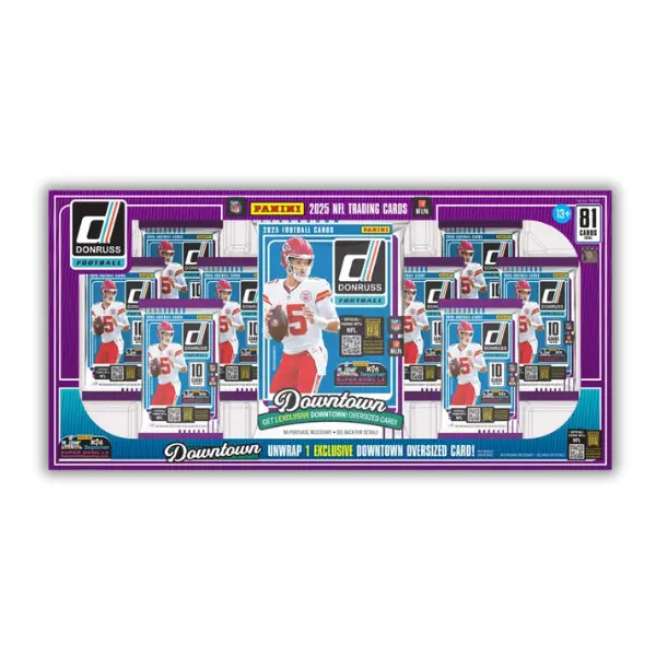 2025 Panini NFL Donruss Bundle Box (Jumbo Downtown)