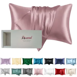 100% Mulberry Silk Pillowcase - 22 Momme, 6A, Made in USA
